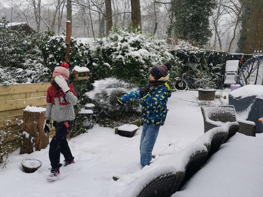 Huisje Mezengroet Lanaken Buitenkant foto